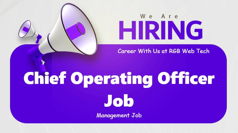 Chief Operations Manager