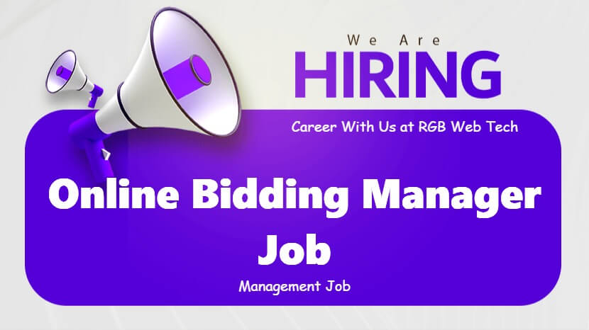 Bid Manager Vacancy