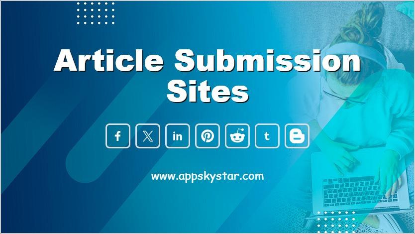 Article Submission Sites