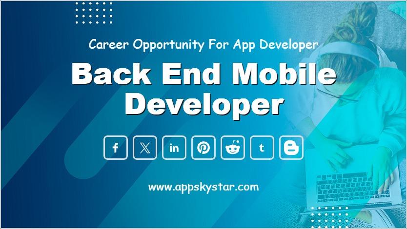 Back End Mobile Developer