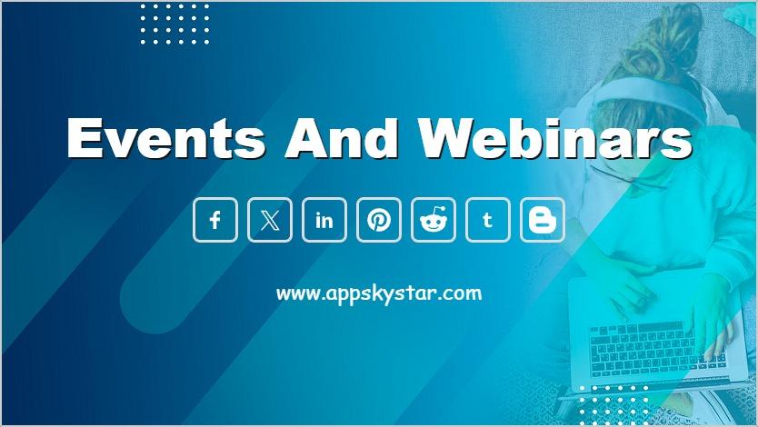 Events and Webinars