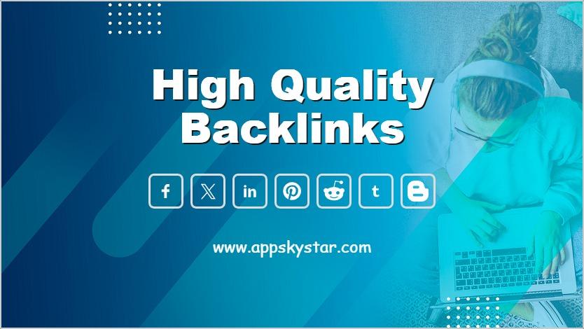 High Quality Backlinks