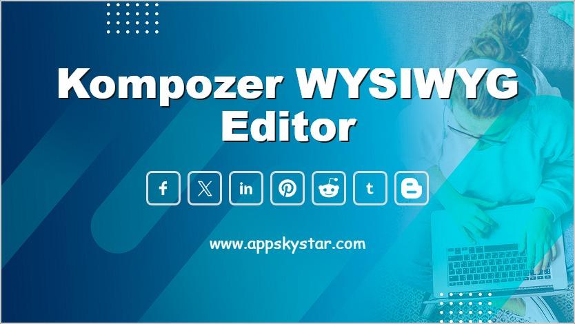 Kompozer WYSIWYG Editor
