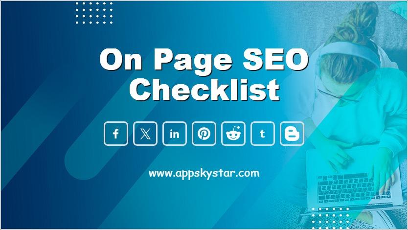 On Page SEO Checks