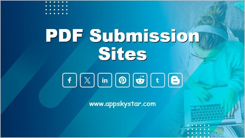 PDF Submission Sites