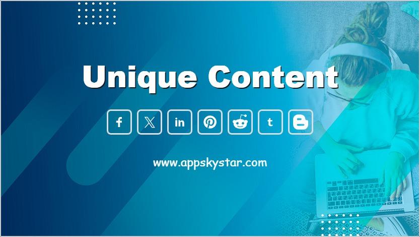 Unique Content