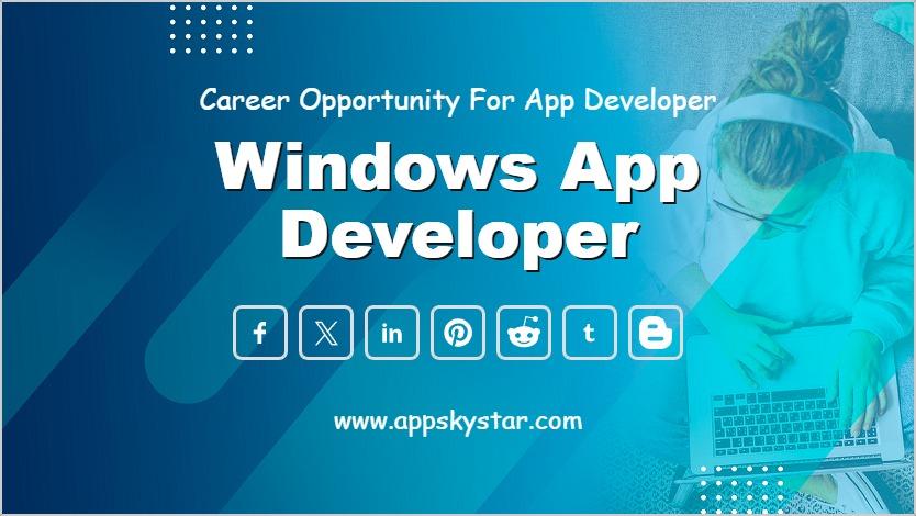 windows app developer
